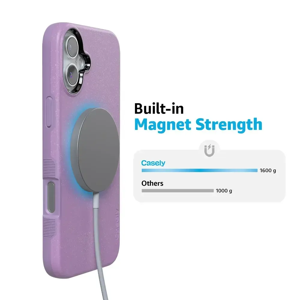 Lavender Waves | Purple Shimmer Case