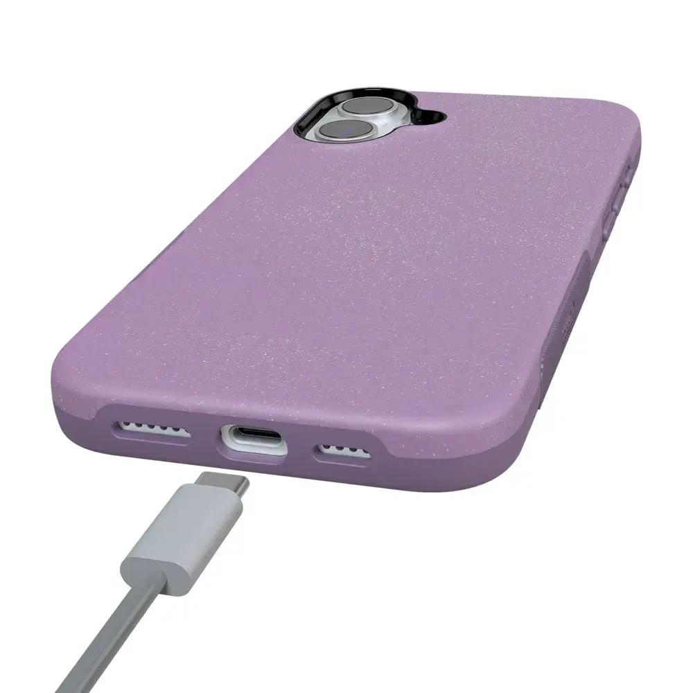 Lavender Waves | Purple Shimmer Case