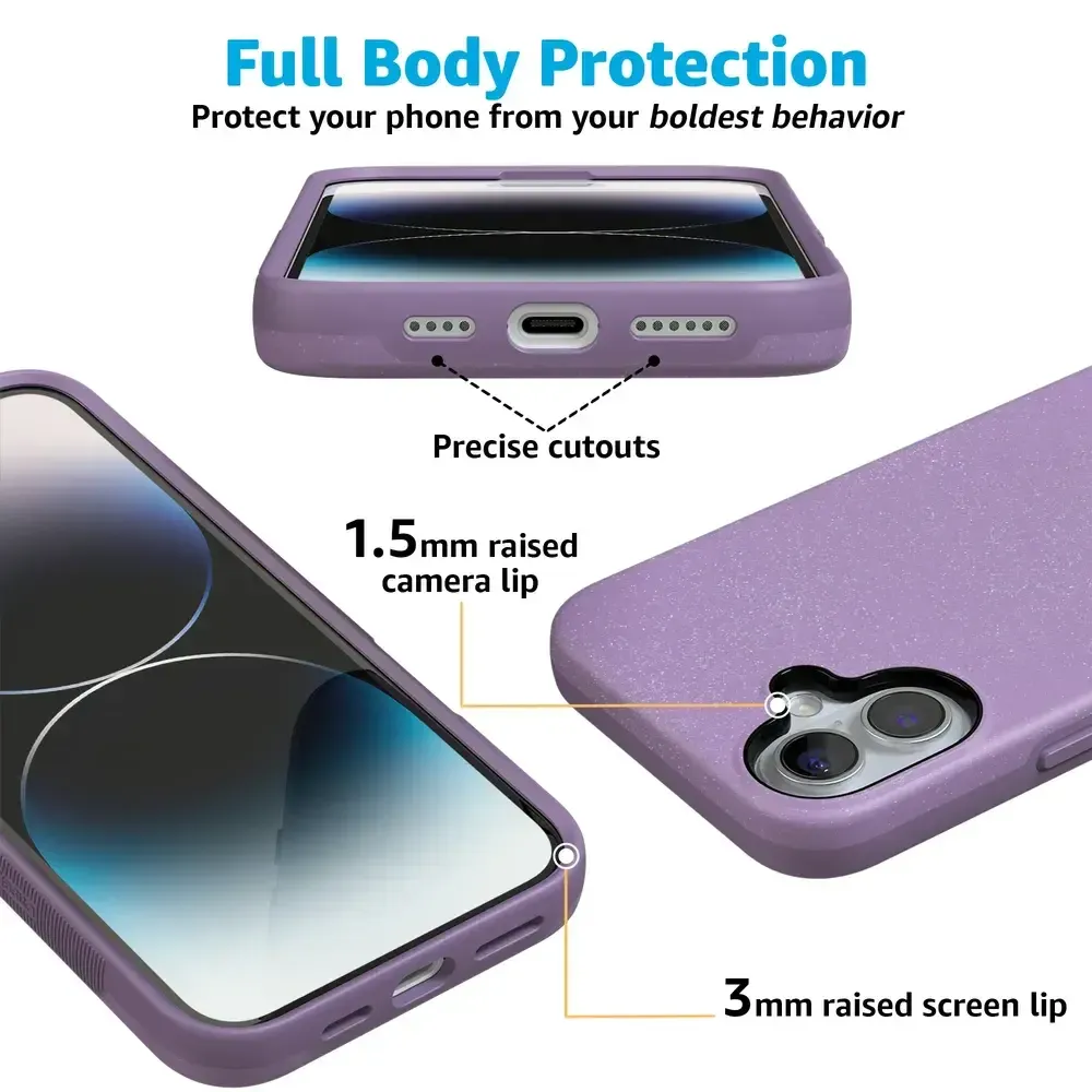 Lavender Waves | Purple Shimmer Case