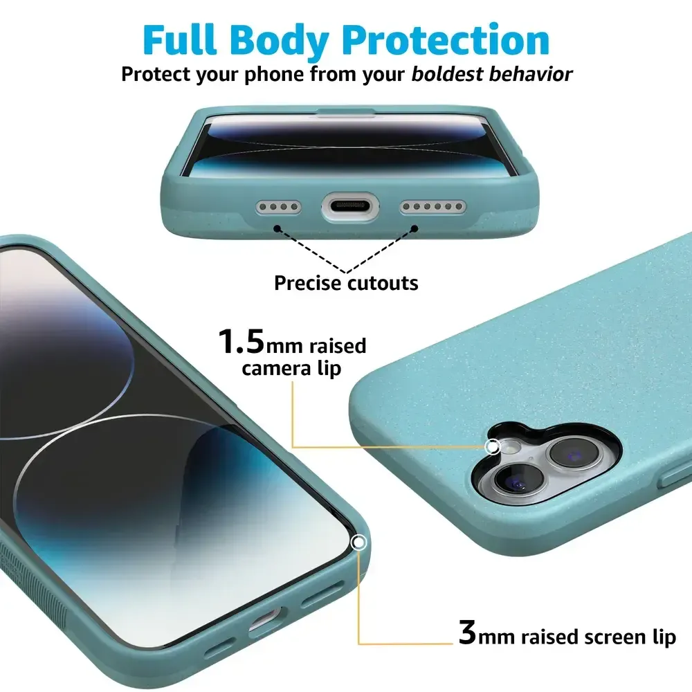 Aquamarine | Ocean Blue Shimmer Case