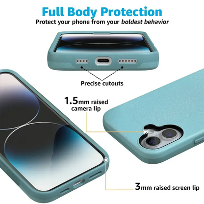 Aquamarine | Ocean Blue Shimmer Case