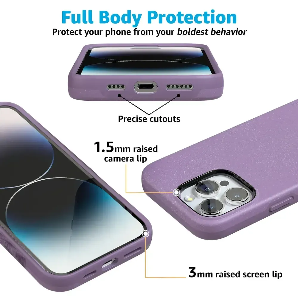 Lavender Waves | Purple Shimmer Case