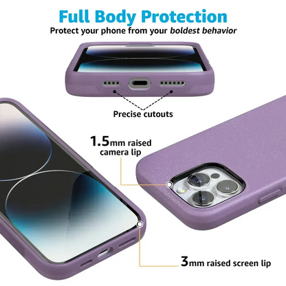 Lavender Waves | Purple Shimmer Case