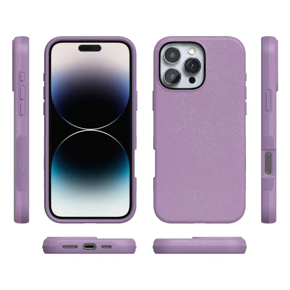 Lavender Waves | Purple Shimmer Case