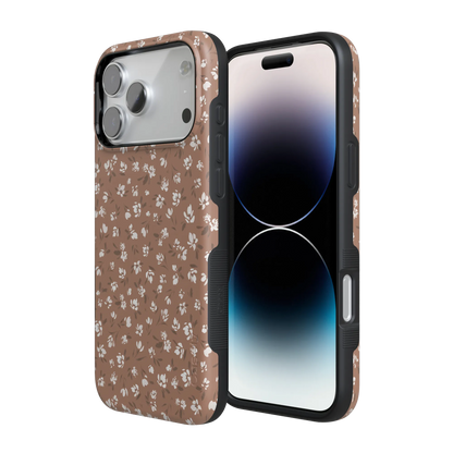 Mocha Meadow | Tiny Flowers Case