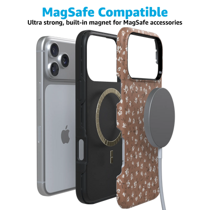 Mocha Meadow | Tiny Flowers Case