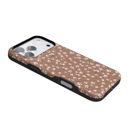 Mocha Meadow | Tiny Flowers Case