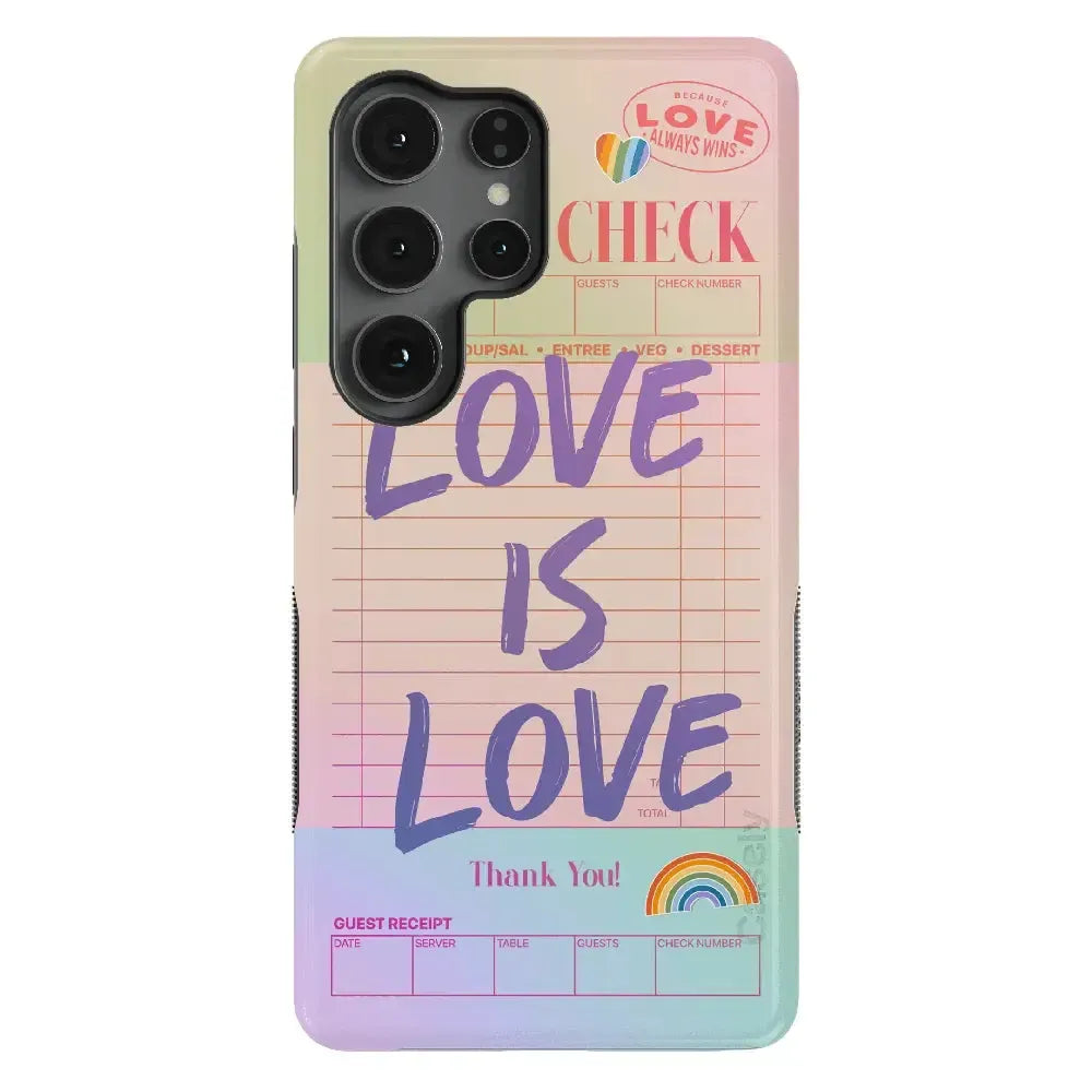 Love is Love | Guest Check Pride Case