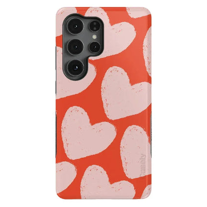 Love You More | Heart Doodle Case
