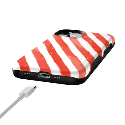 Candy Cane Lane | Peppermint Stripes Case