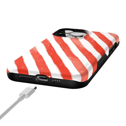 Candy Cane Lane | Peppermint Stripes Case
