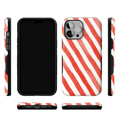 Candy Cane Lane | Peppermint Stripes Case