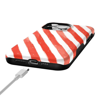 Candy Cane Lane | Peppermint Stripes Case
