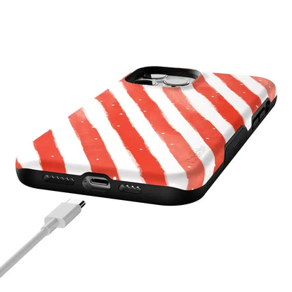 Candy Cane Lane | Peppermint Stripes Case