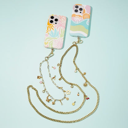 Flat Curb Chain Phone Chain | Pura Vida x Casely