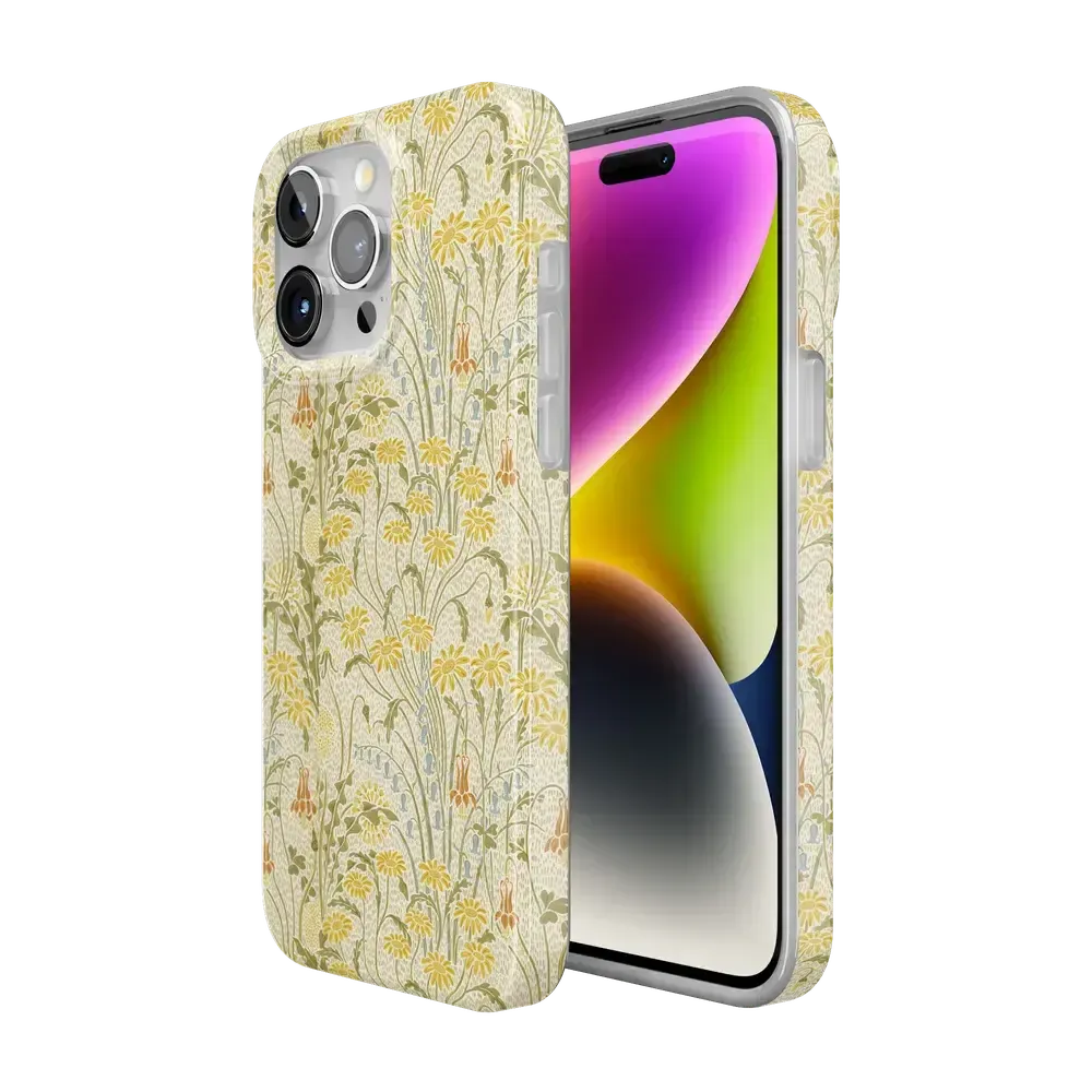 Boho Blooms | Golden Floral Case