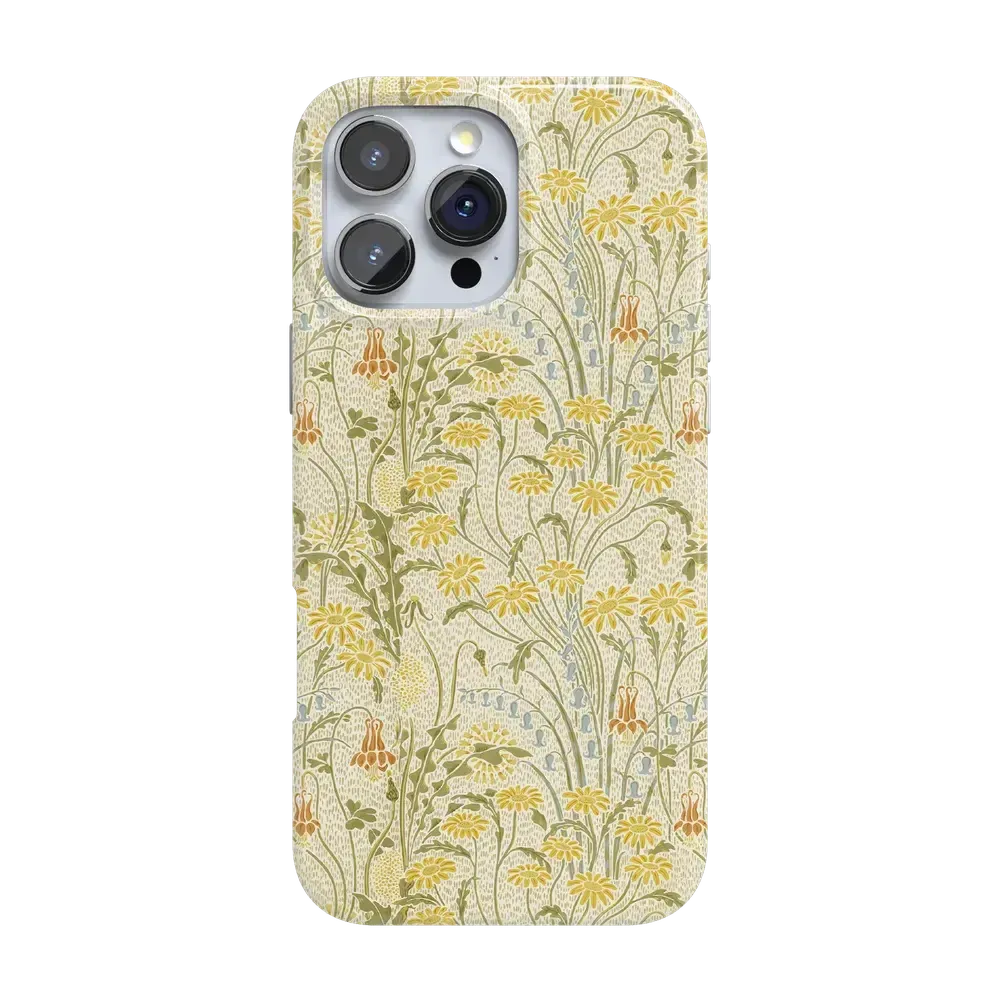 Boho Blooms | Golden Floral Case
