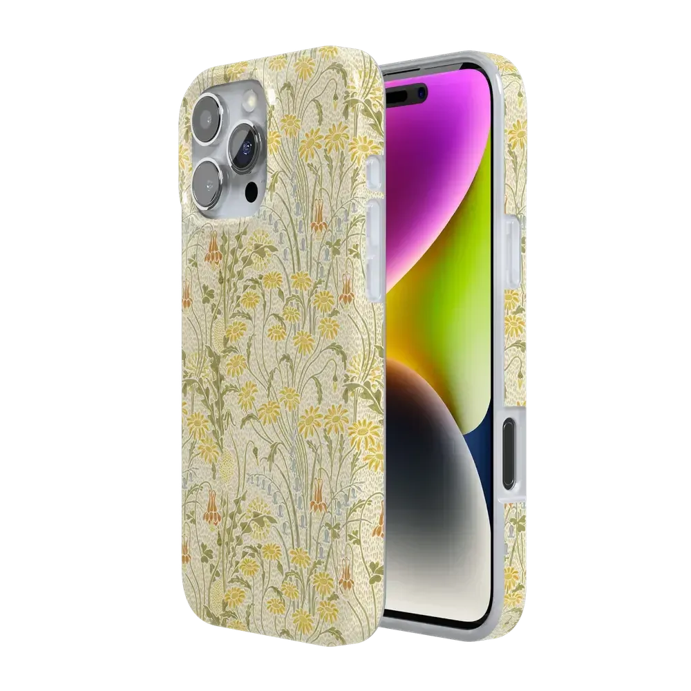 Boho Blooms | Golden Floral Case