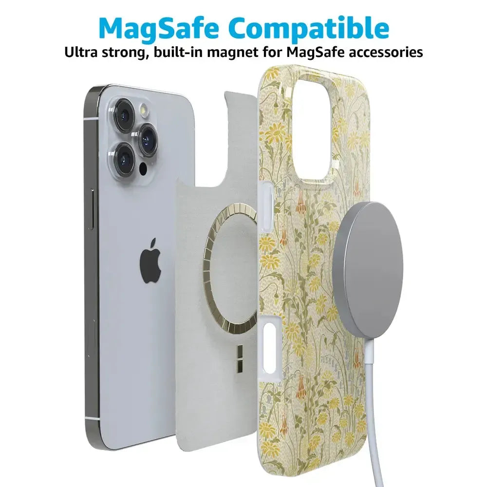 Boho Blooms | Golden Floral Case