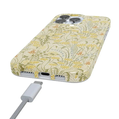 Boho Blooms | Golden Floral Case