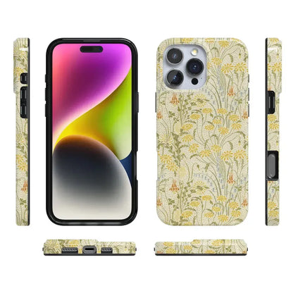Boho Blooms | Golden Floral Case