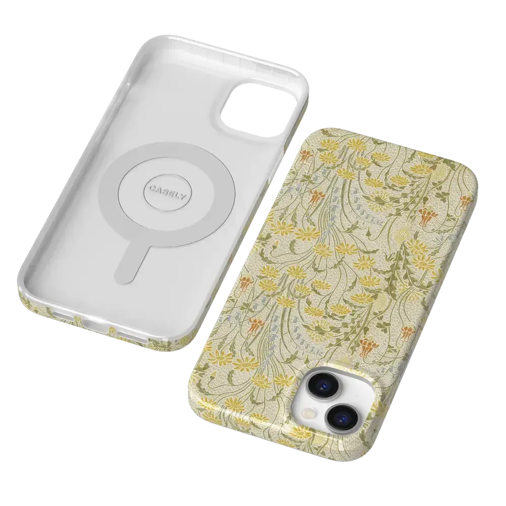 Boho Blooms | Golden Floral Case