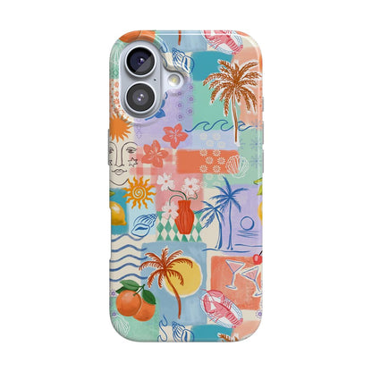 Tropical Heat | Beachy Collage Case