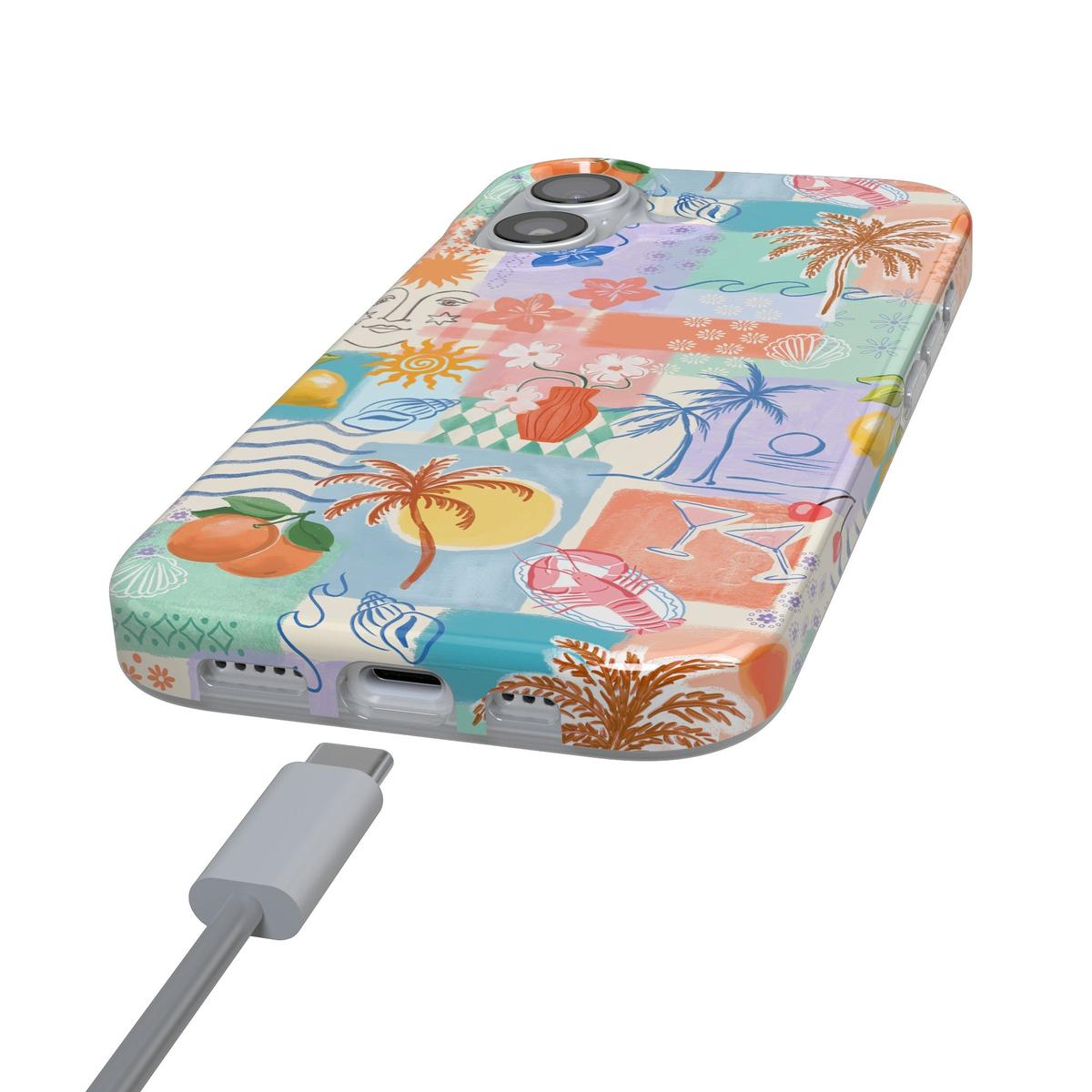 Tropical Heat | Beachy Collage Case