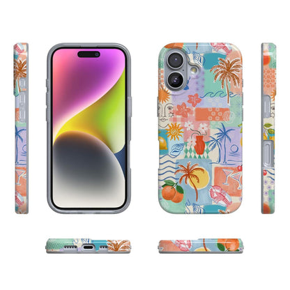 Tropical Heat | Beachy Collage Case