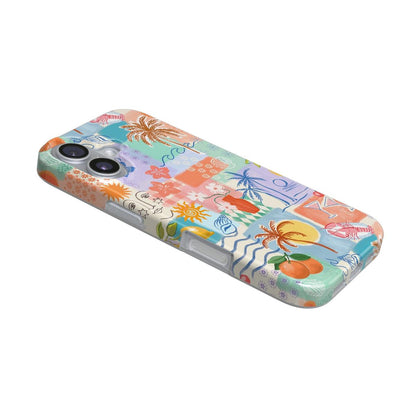 Tropical Heat | Beachy Collage Case