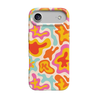 Tropical Color Splash | Abstract Retro Case