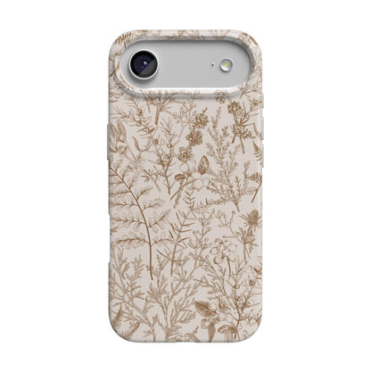Beige Garden | Neutral Floral Case