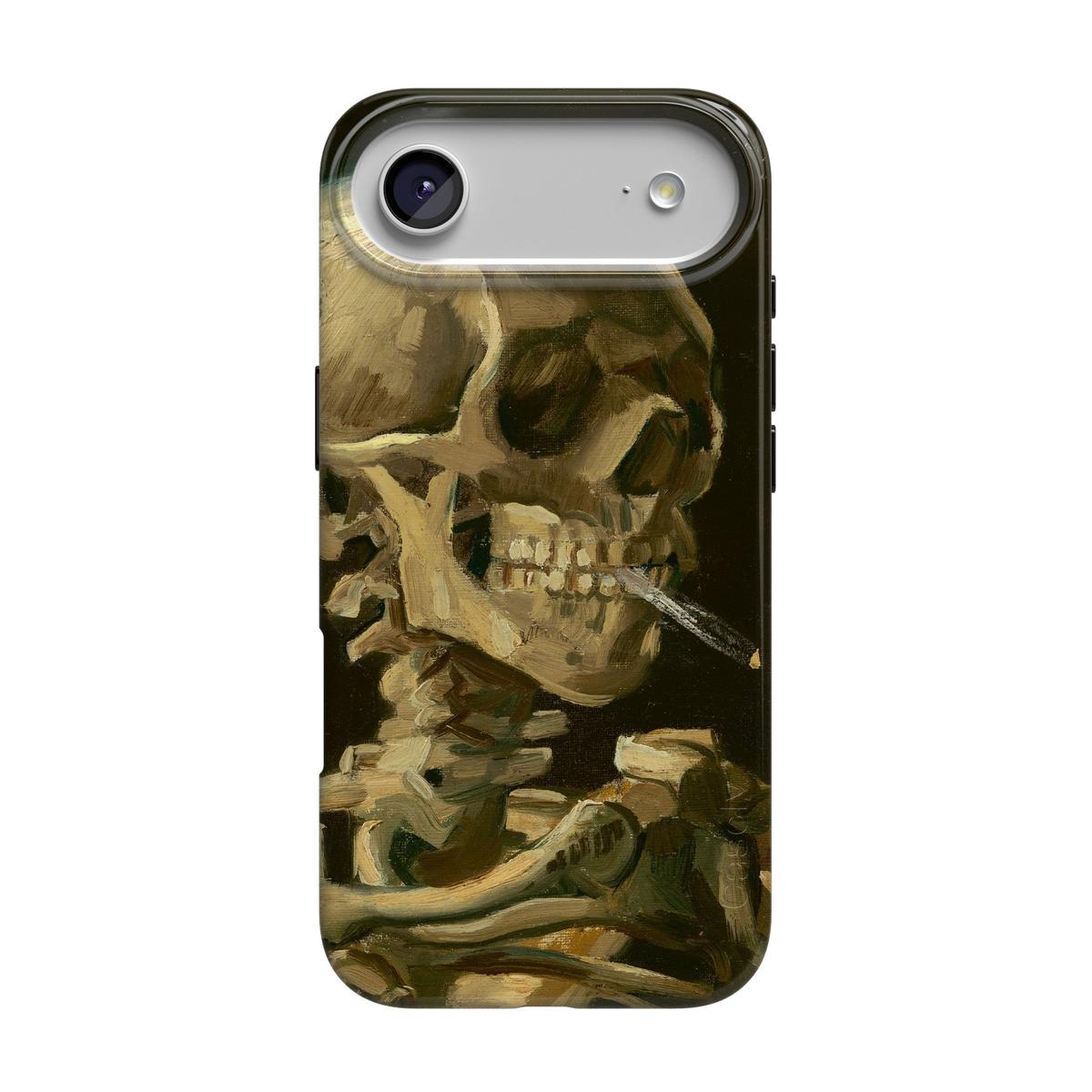 Van Gogh | Head of a Skeleton with a Burning Cigarette Phone Case