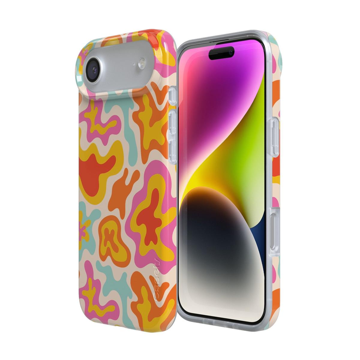 Tropical Color Splash | Abstract Retro Case