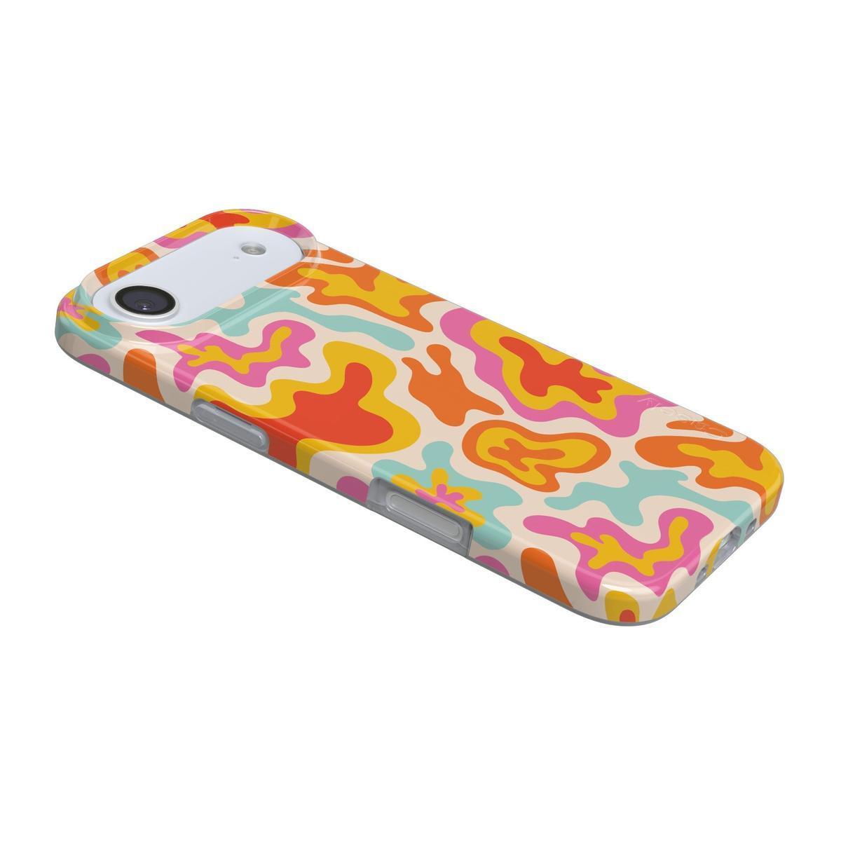 Tropical Color Splash | Abstract Retro Case