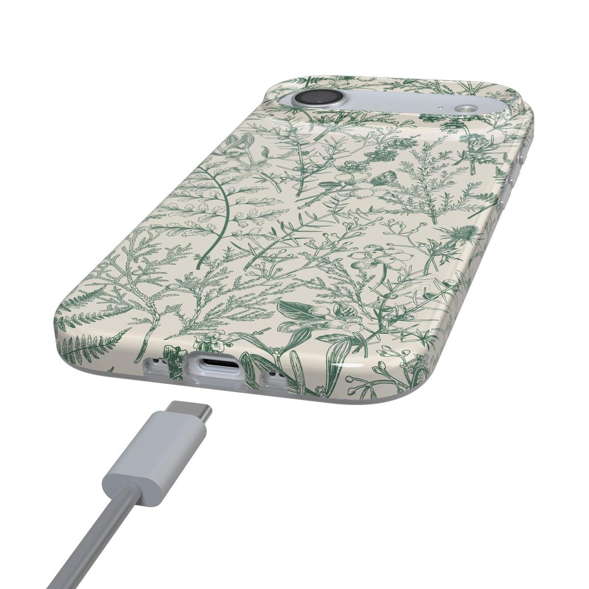 Sage Garden | Green Floral Case