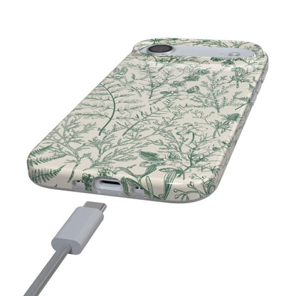 Sage Garden | Green Floral Case