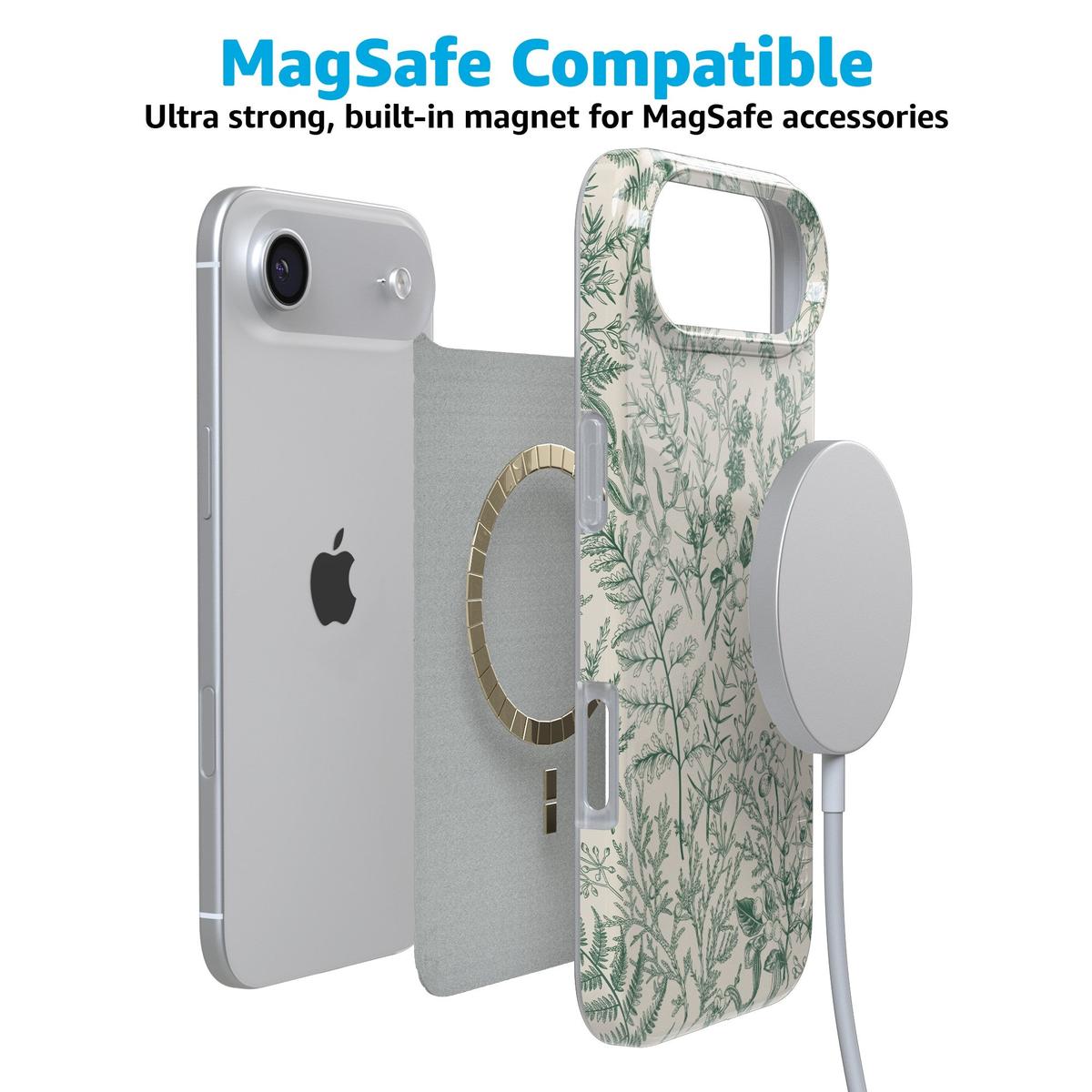 Sage Garden | Green Floral Case