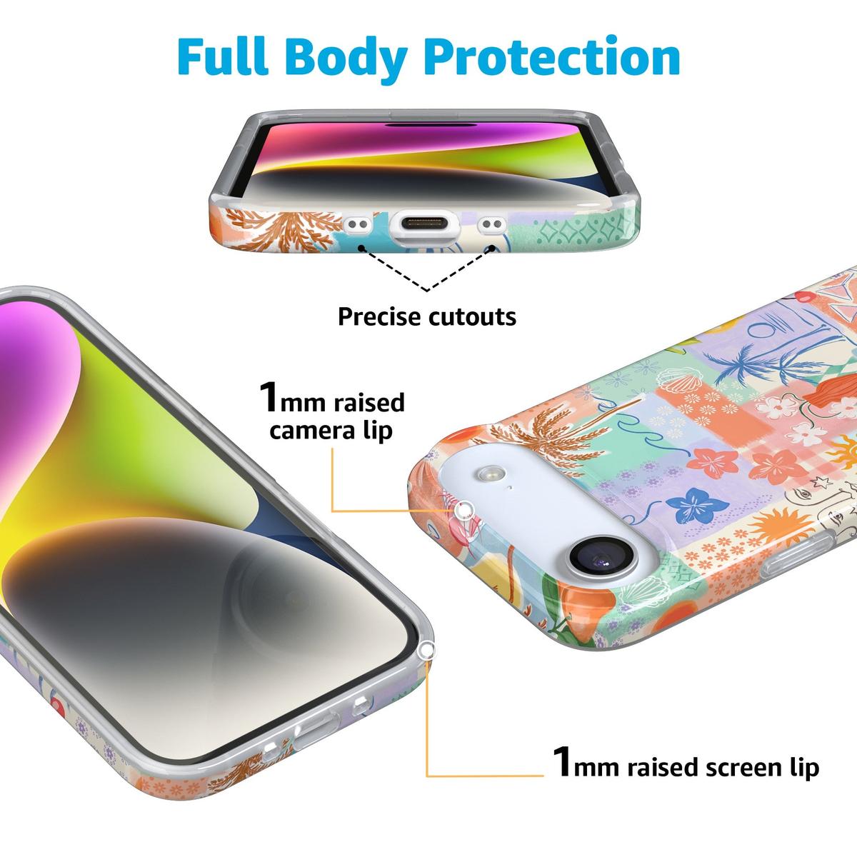 Tropical Heat | Beachy Collage Case