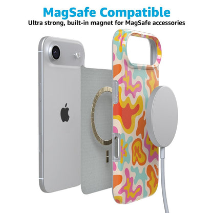 Tropical Color Splash | Abstract Retro Case