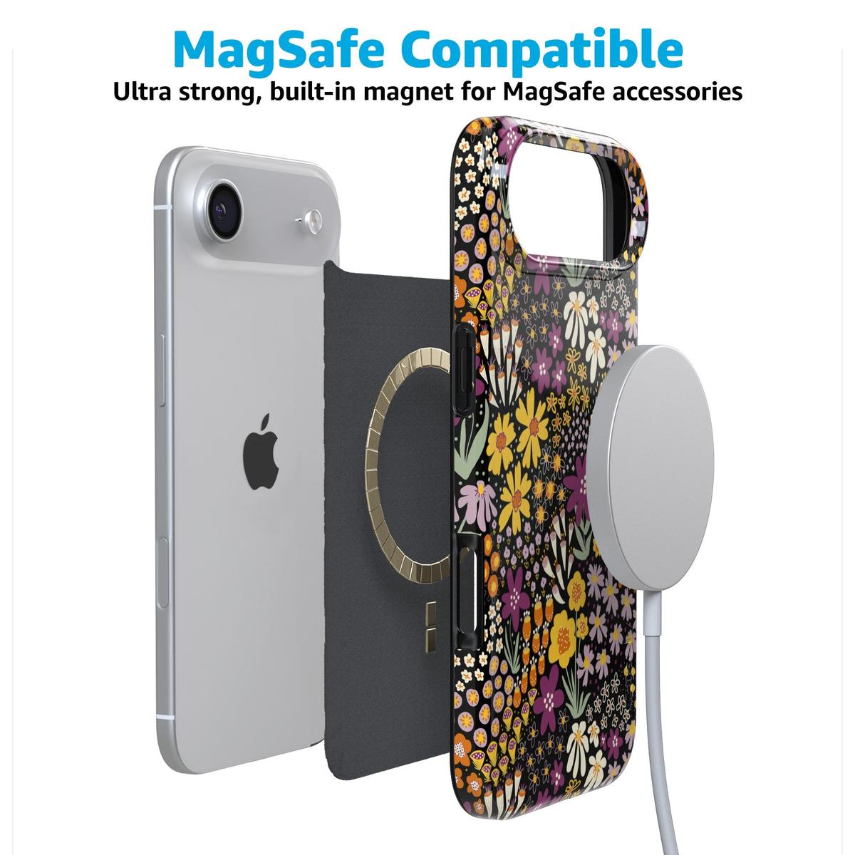 Falling for You | Plum Floral Case