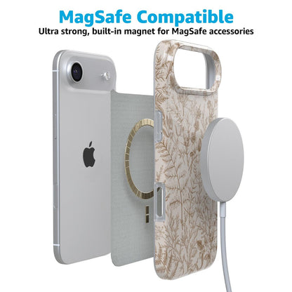 Beige Garden | Neutral Floral Case