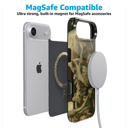 Van Gogh | Head of a Skeleton with a Burning Cigarette Phone Case