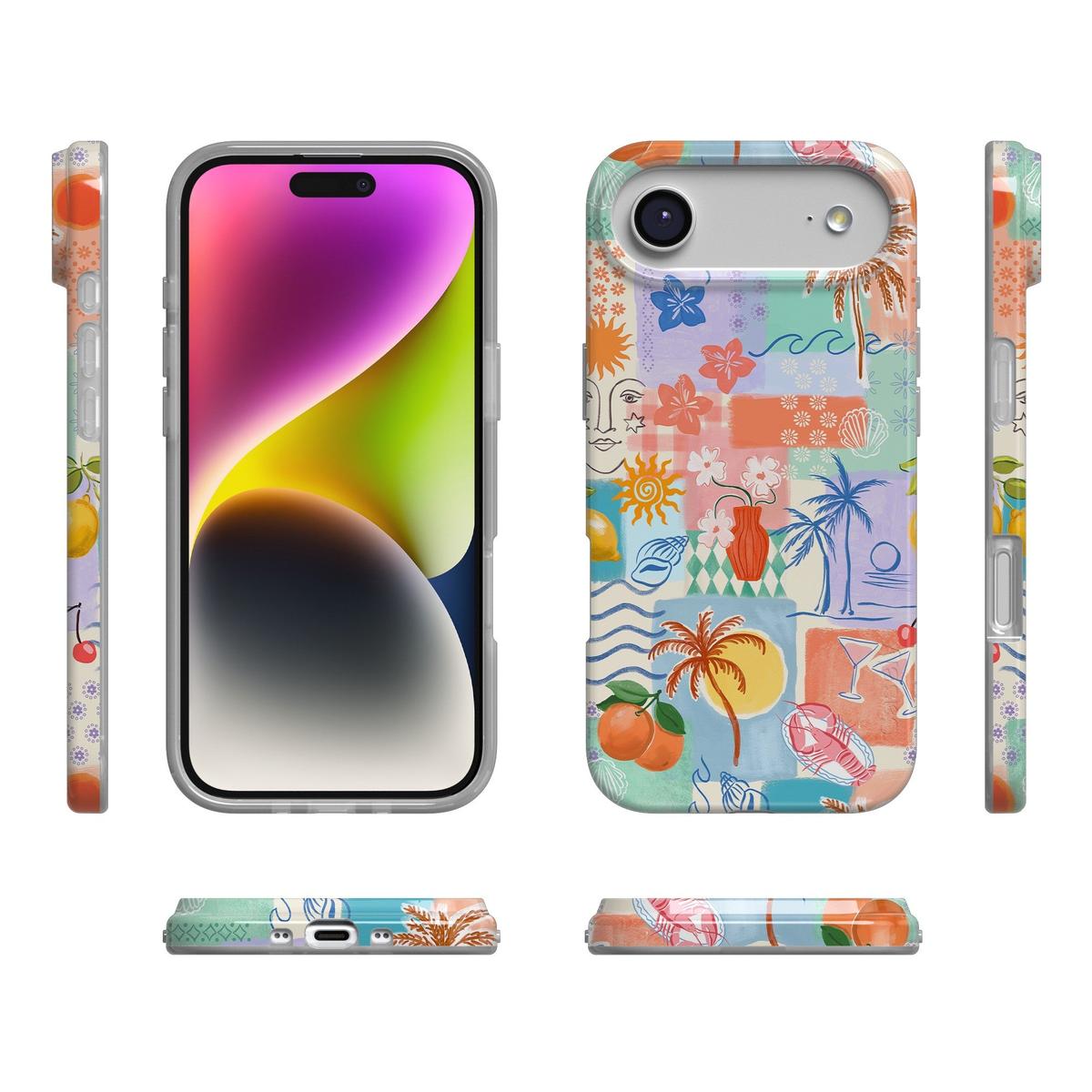 Tropical Heat | Beachy Collage Case