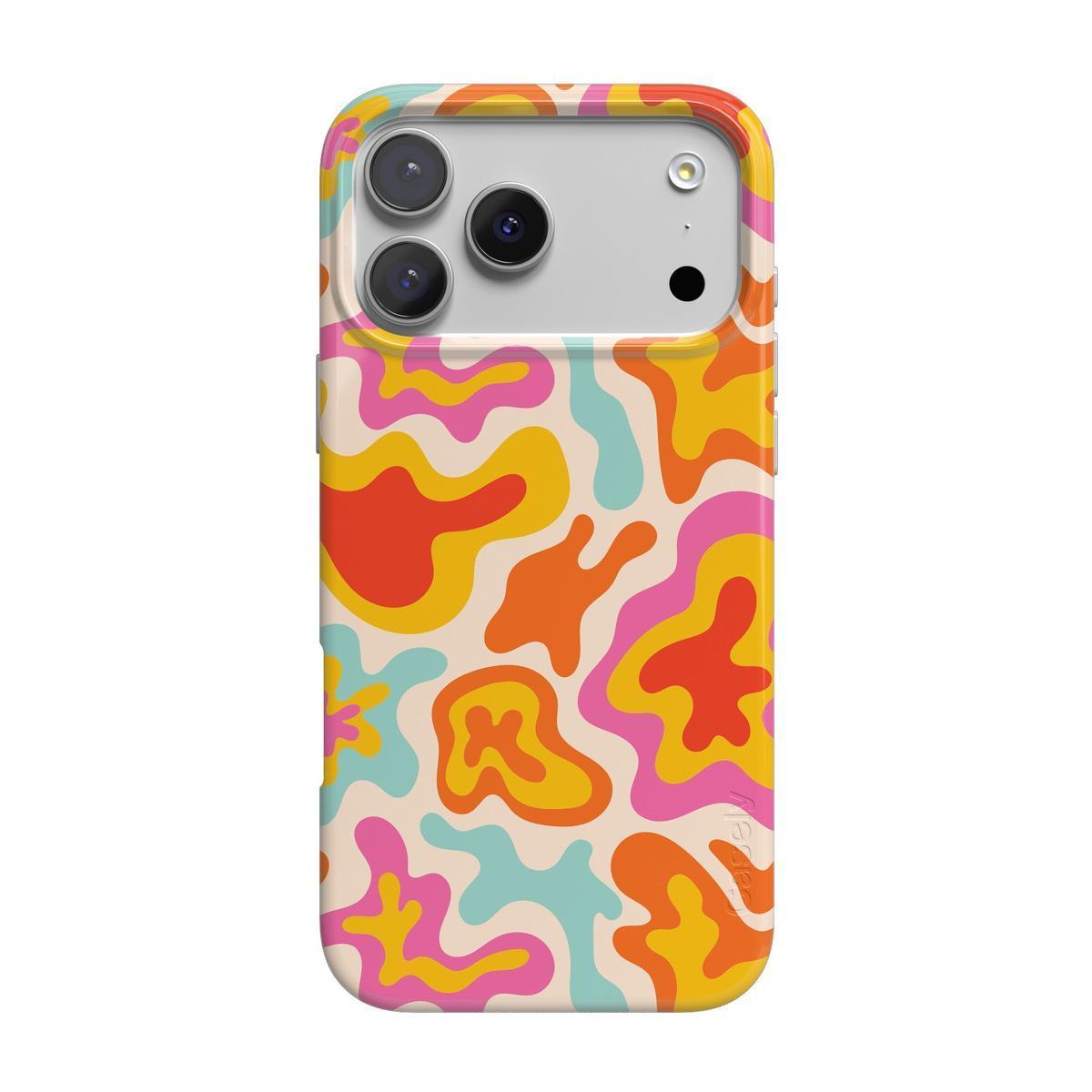 Tropical Color Splash | Abstract Retro Case