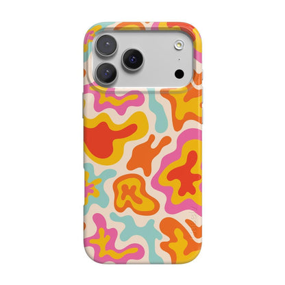 Tropical Color Splash | Abstract Retro Case