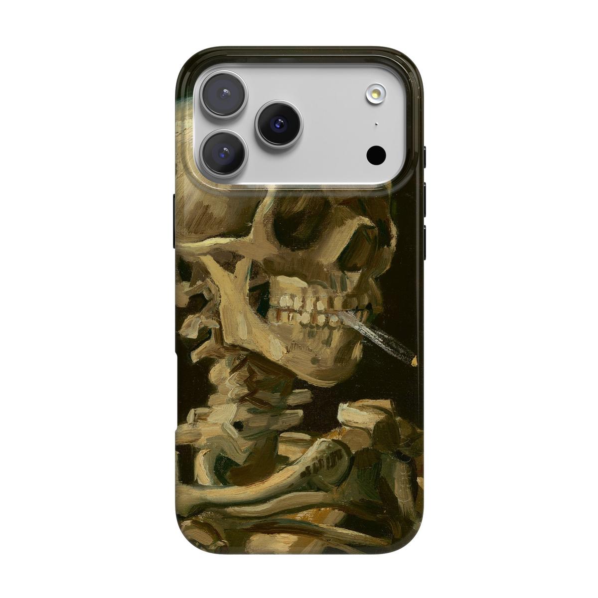Van Gogh | Head of a Skeleton with a Burning Cigarette Phone Case