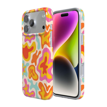 Tropical Color Splash | Abstract Retro Case