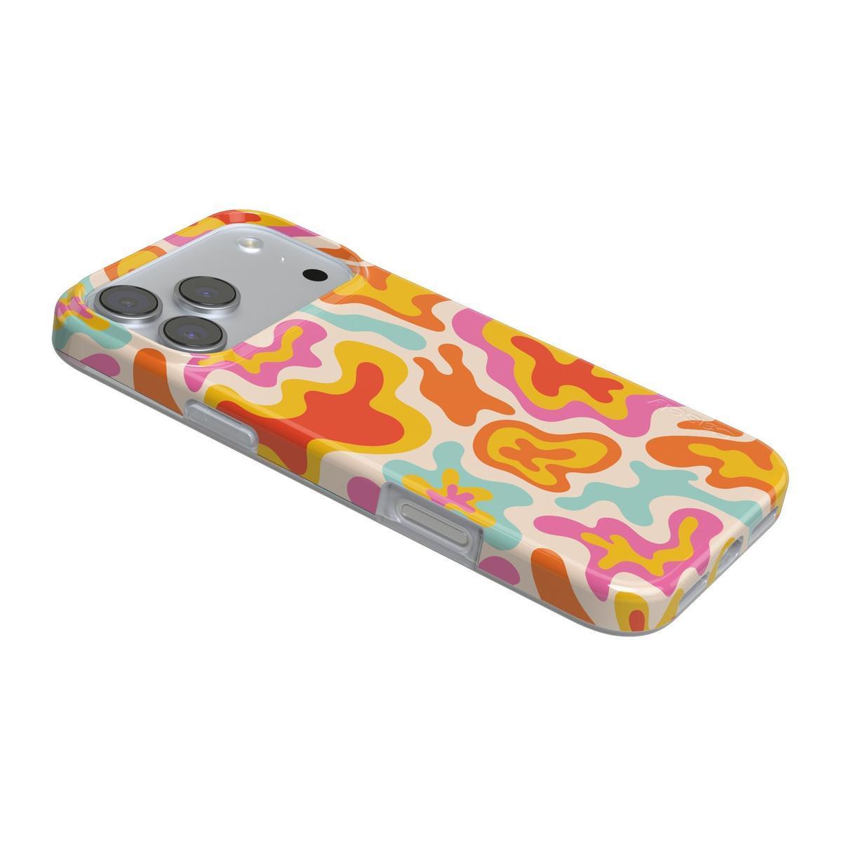 Tropical Color Splash | Abstract Retro Case