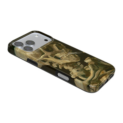 Van Gogh | Head of a Skeleton with a Burning Cigarette Phone Case